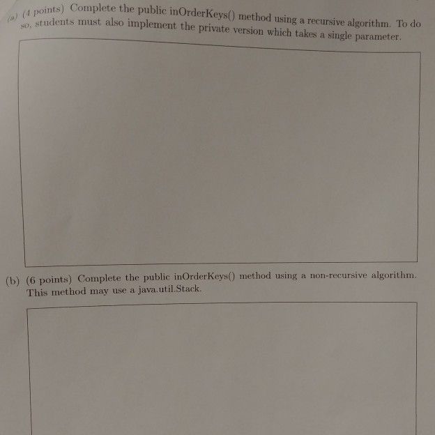 m introduce any new class level variables. Assume no syntax erros. ou