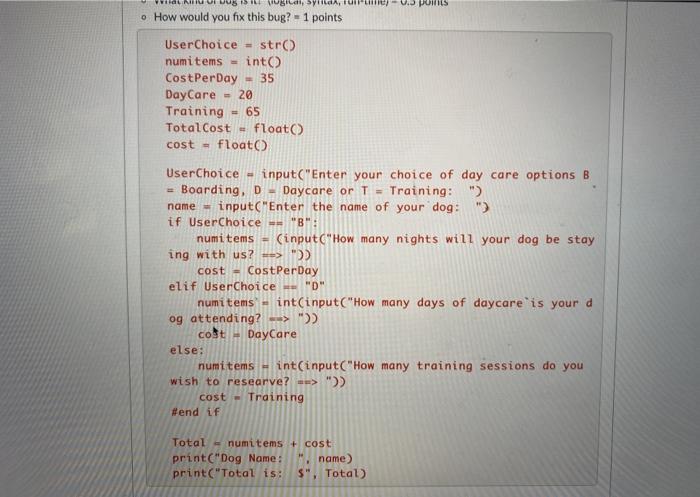 are 3 errors. In the space below identify the line that contains