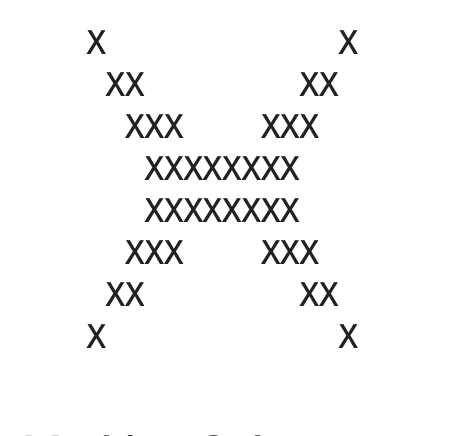  By using ONLY these three statements, create an ouput same as