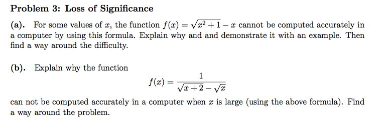  (a). For some values of r, the function f(x) = squareroot