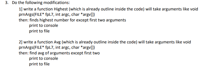 This needs to b written in C language: #include #include /*#include #include
