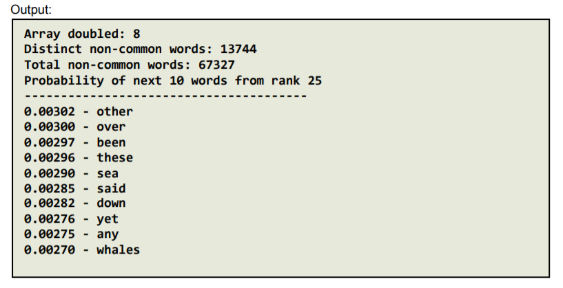 data in an array of structs 3. Use array doubling via dynamic