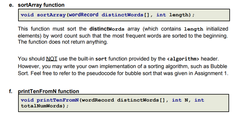 document. As the number of words in the document may not be