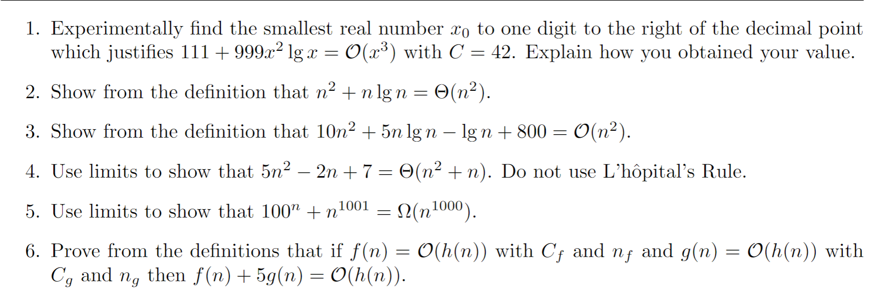 = = = = 1. Experimentally find the smallest real number