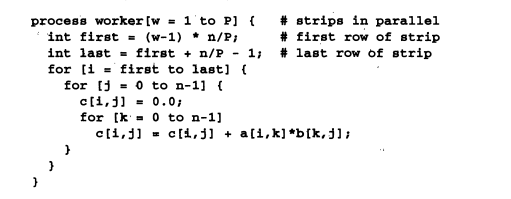Develop the pseudo code like the worker processes demonstrated Please ANSWER A