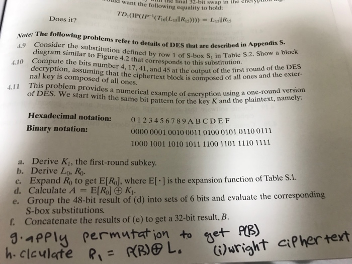  Information security Based on cryptography and network security. Chapter 4 question