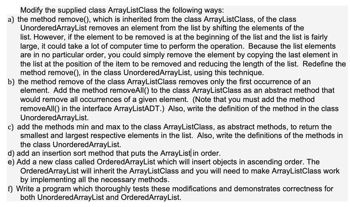 //OrderArrayList.cs using System; using System.Collections.Generic; using System.Linq; using System.Text; using System.Threading.Tasks; namespace