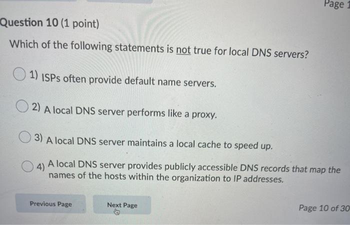 see the following components except: 1) end systems 2) hosts 3) access