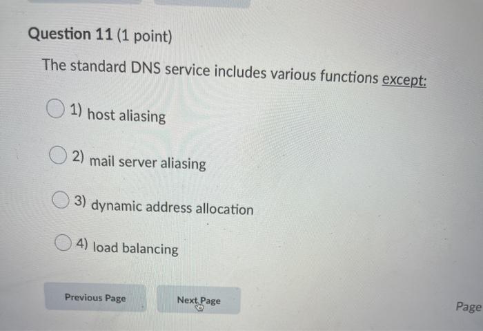 networks 4) core routers Previous Page Next Page Page 9 of 30