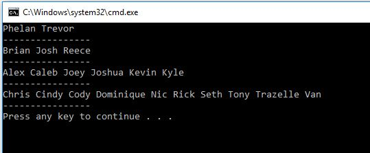 Microsoft Visual C# 2017 pages 347 Please keep these as basic as