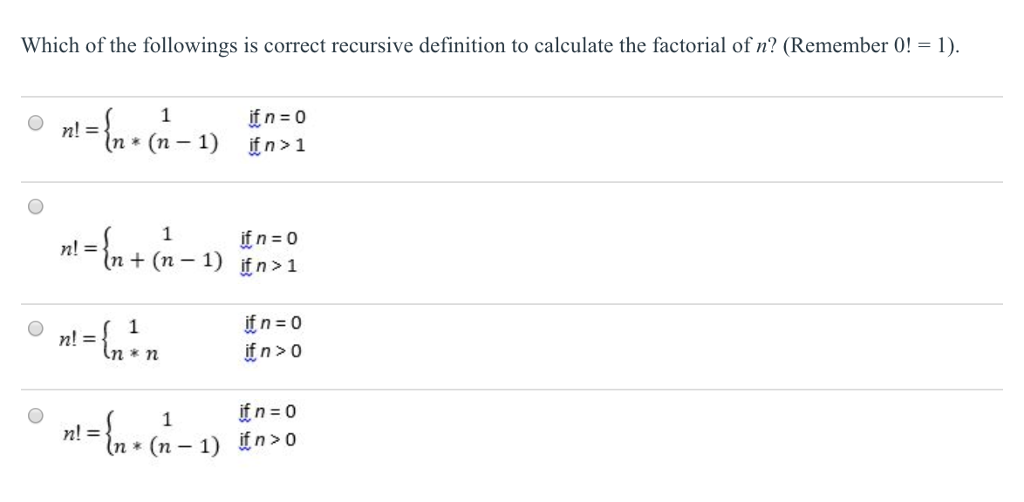 ? Examine the values of this expression for small values of n