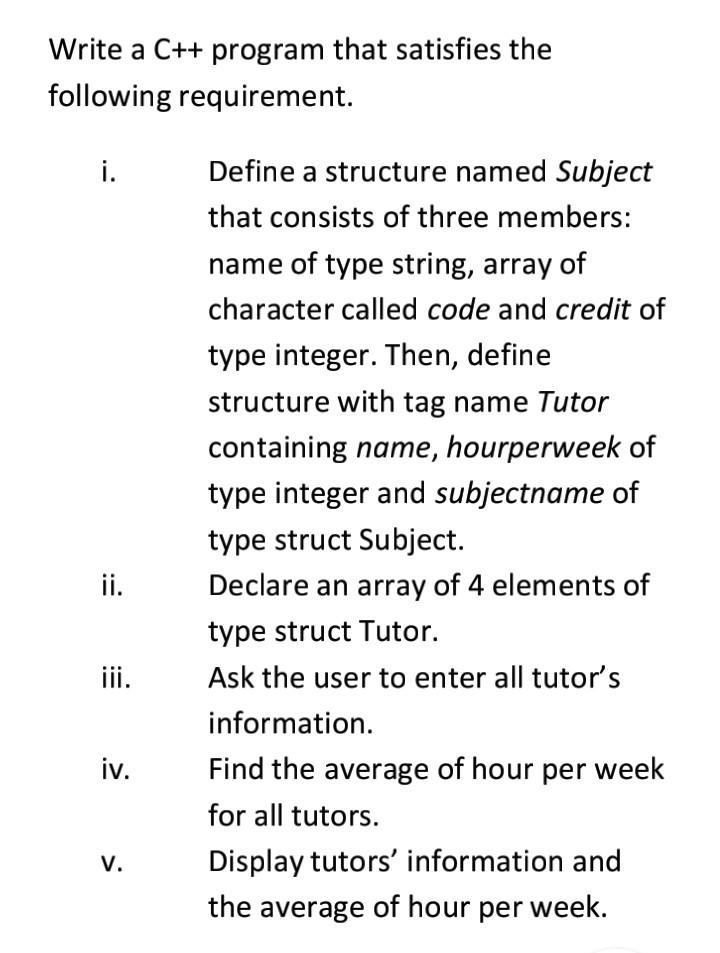  Please write this C++ code within this topic only: control structure,