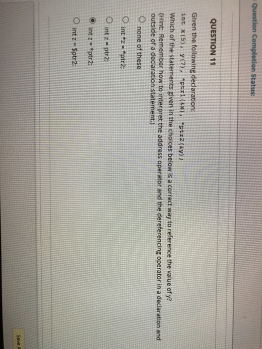 that the value of c.ptr can not be changed in other words