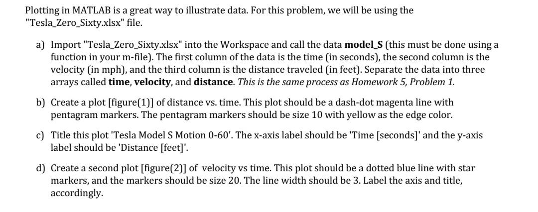 30 0.87 24.8 1.76 51 82 120.167 2.28 60 Plotting in MATLAB