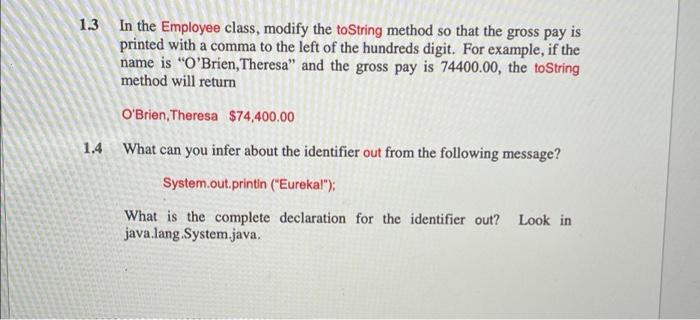 Full TimeEmployee, suppose we have: FullTimeEmployee full-new FullTimeEmployee(): HourlyEmployee hourly = new