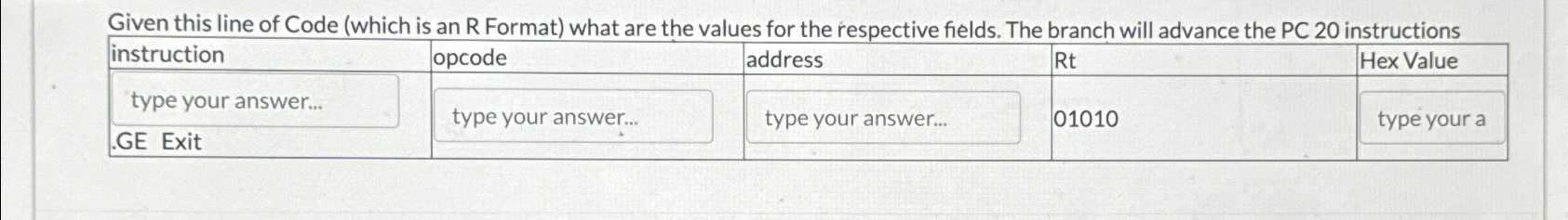  Given this line of Code (which is an R Format) what