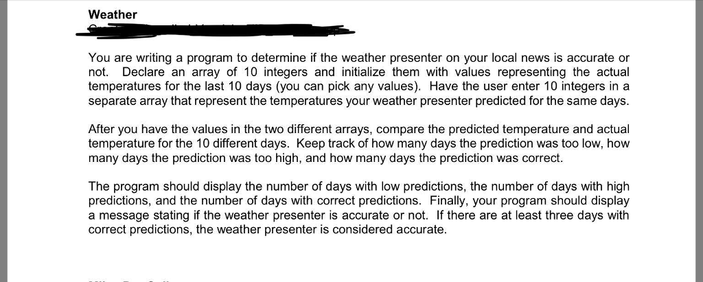 Hello guys, I need help creating this program in C++. Could