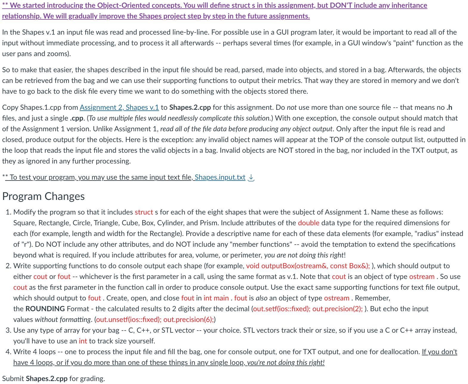  Shapes.1.cpp #include #include #include #include #include #include using namespace std; void