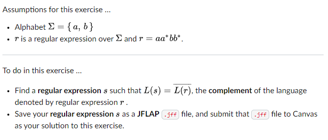  Alphabet \Sigma ={a,b} r is a regular expression over \Sigma and