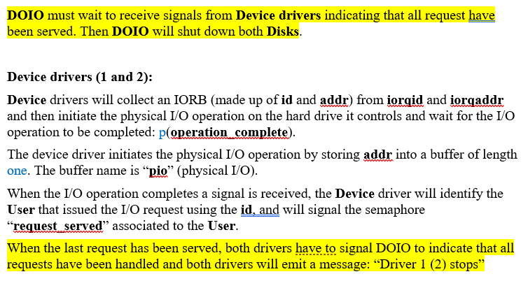 in C-- based on the BACI interpreter. First I will post the