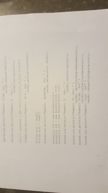 while, do-while, etc) for any of the solutions. The interface IRecursive.java and