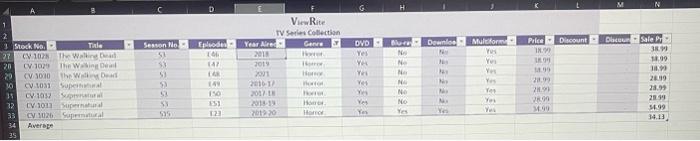 blurry Subtotal Records 1. Open 3-VRSeries-2.xlsx and save it with the name