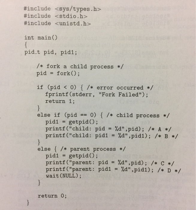  Using the program in figure 3.34, identify the values of a