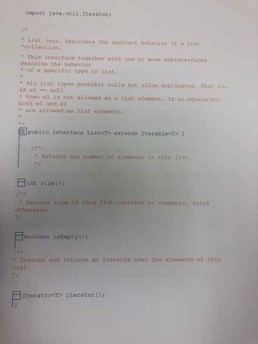  Create two different classes, the first one implements the RandomizedList interface