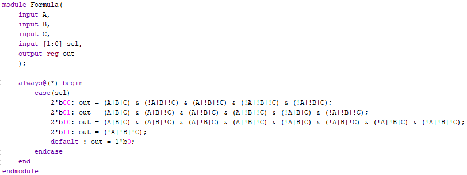 not copy answers from elsewhere, work manually. In Verilog, implement a simple