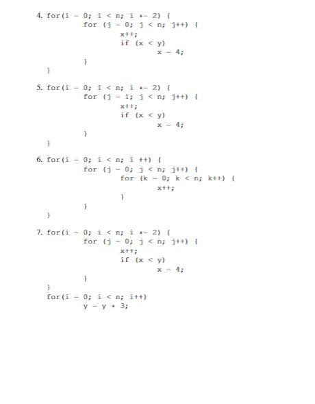 and big O notation. - Get into groups of at most two