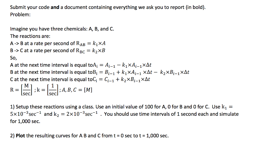This is for a Python programming class, try if you can to