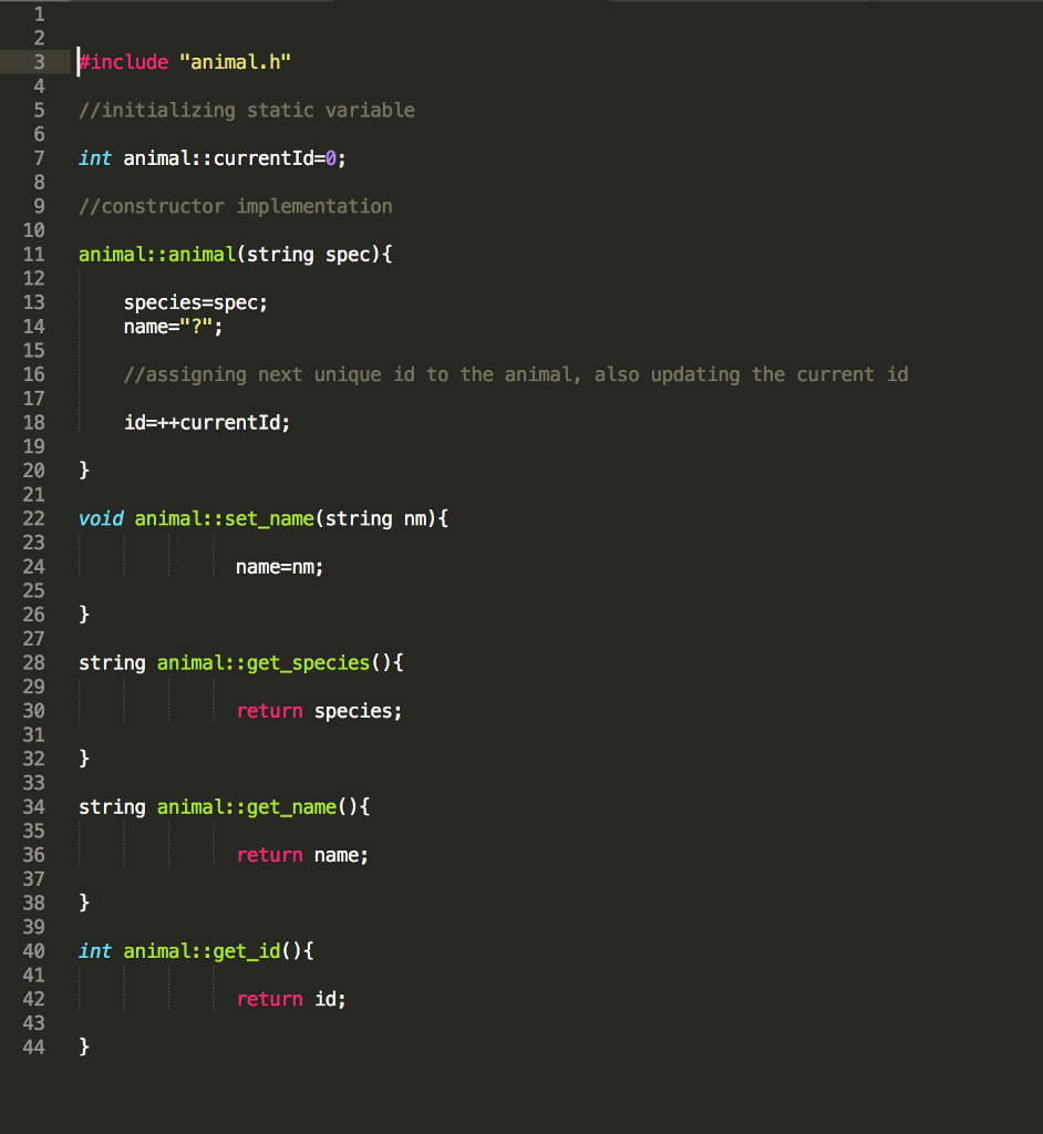 is given below: Part 2 - Inheritance 2-1 Define and implement a