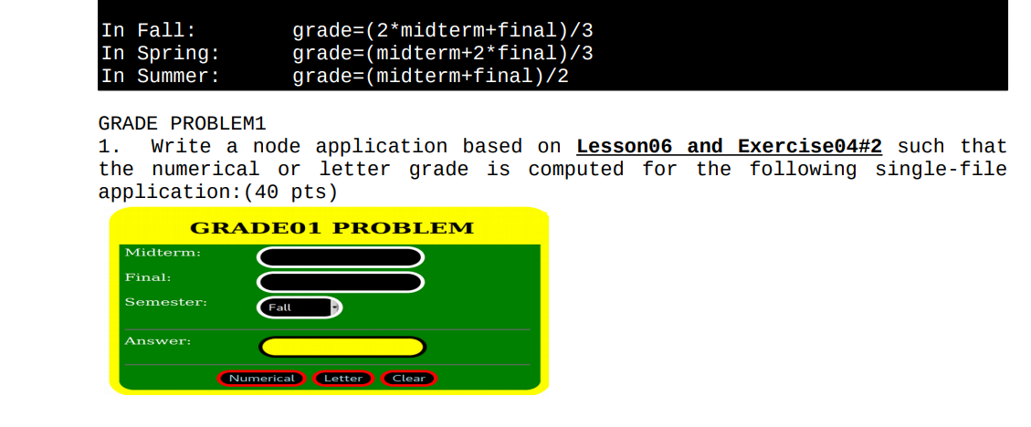 Solve the problem for this: "use strict"; const port = 3000, http