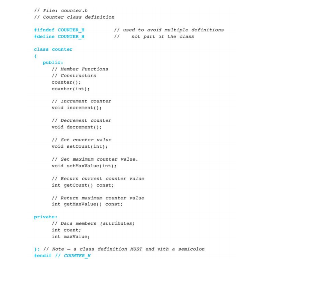 Class function named lessThan by modifying the compareCounter code that returns a