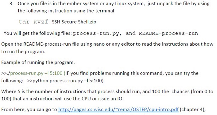 either use the CPU (e.g., perform an add instruction) or do I/O