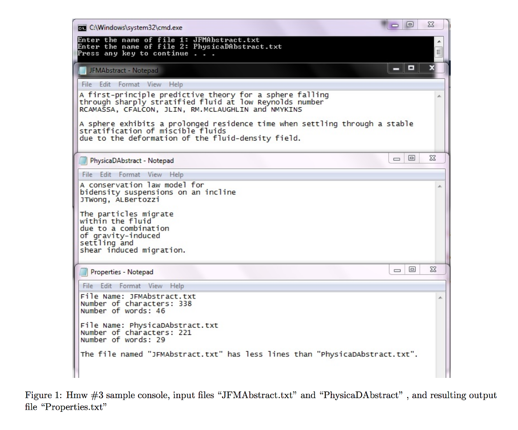  Please write in C++. Ideally, create a class "Properties" that creates