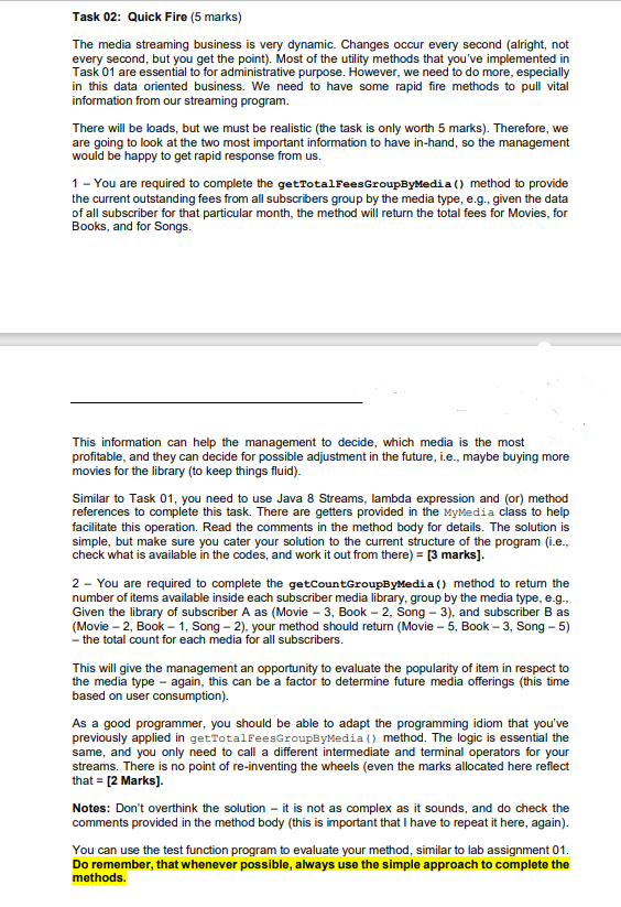 // TODO create a method to return the outstanding fees from all