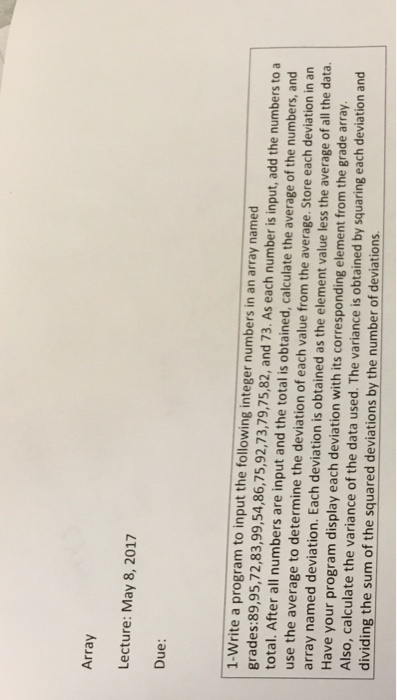  C++ Find this using visual studio 2015 Write a program to