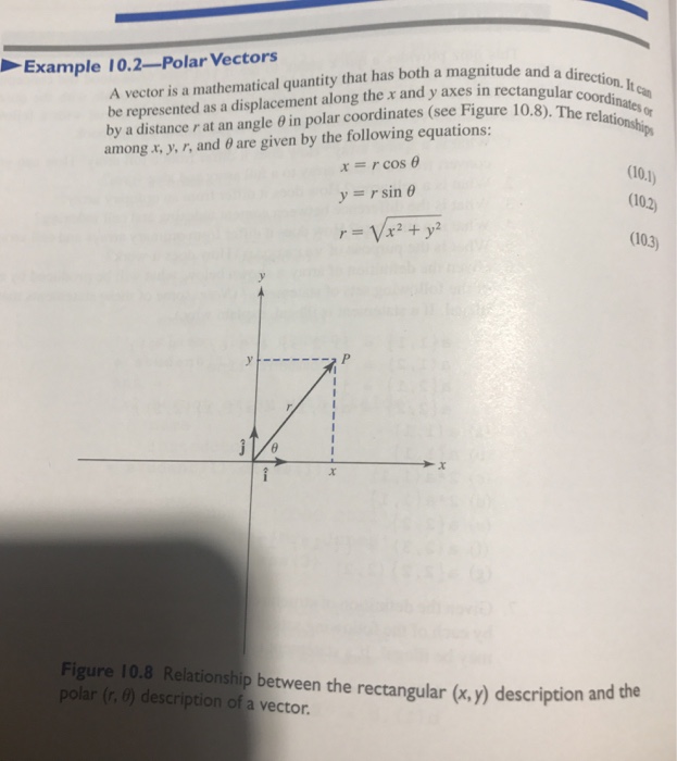 will accept two vectors defined in either rectangular or polar coordinates (as