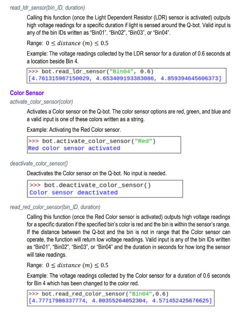 Station, are determined and assigned to variables The destination bin (i.e., Bin01,