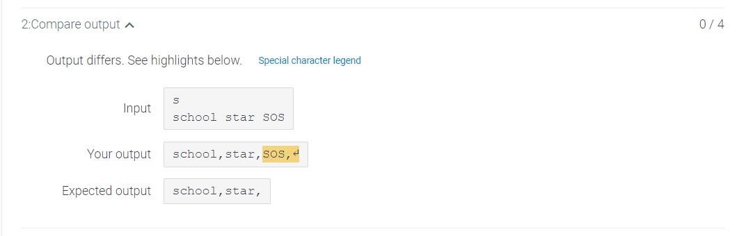 at least once. Assume at least one word in the list will