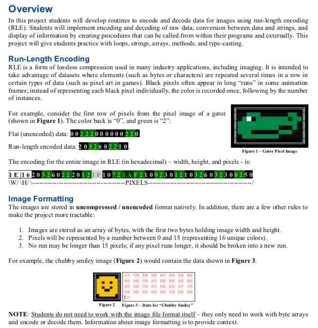  ** Using java 8 Overview In this project students will develop