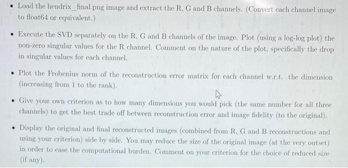  pls in python (include numpy library, matplotlib import image, and matplotlib