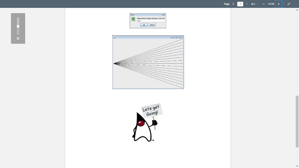 enter name String name J0ptionPane. showInputDialog("What is your name?") 10 12 13