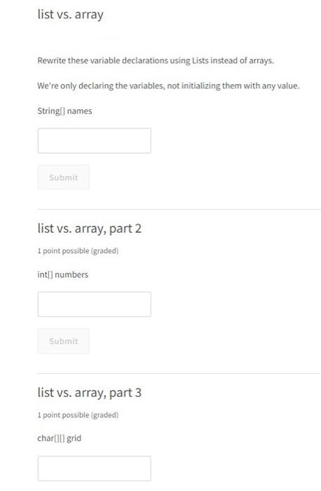 we run this code: Map treasures = new HashMap(); String x =
