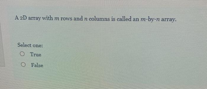 O True O False The function streat() appends its first argument to