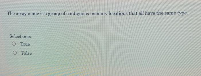 its second argument Select one: O True O False A 2D array