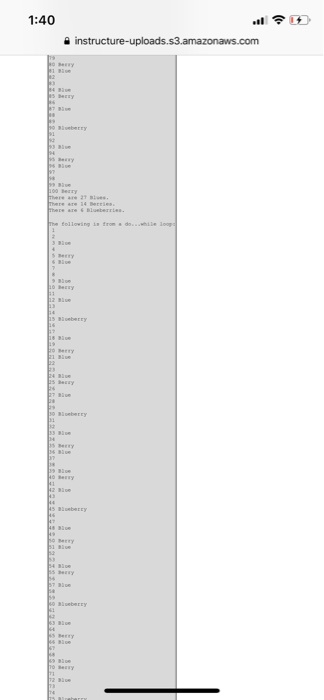 field width as 3. When a number is divisible by 3, print