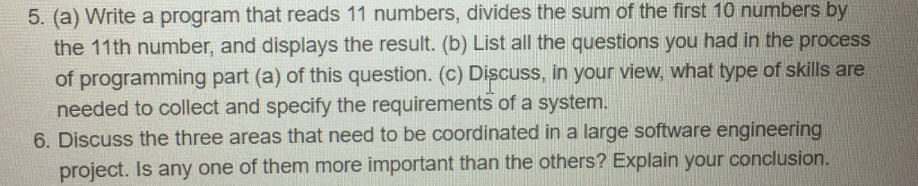 Essentials of Software Engineering 4th Edition: Chapter 2- 2.6 Exercise questions: 5.