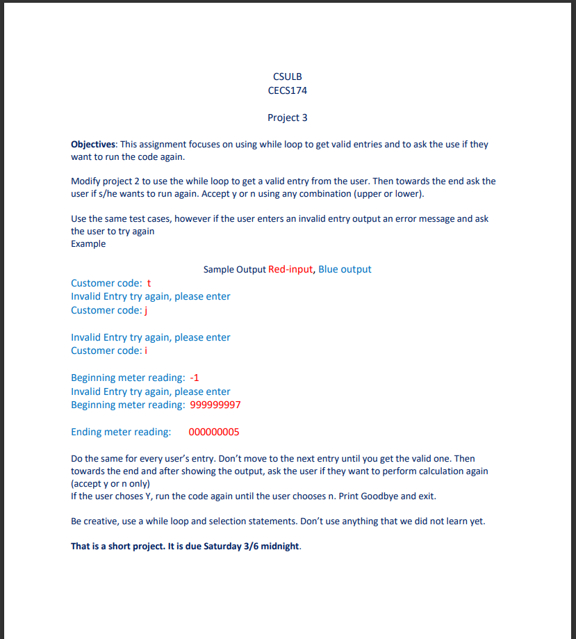 # defining function water_bill() def water_bill(): # taking inputs customer_type = input("Enter